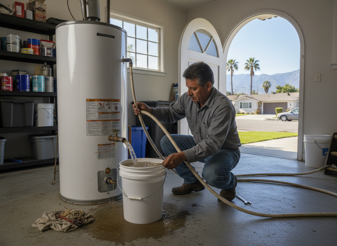 How Pasadena Homeowners Can Flush Sediment From Water Heaters