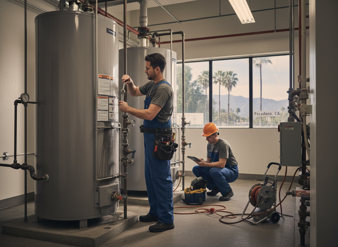 Water Heater Repair in Garfield Heights, CA 91104